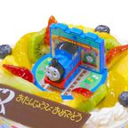 キャラデコお祝いケーキきかんしゃトーマス 生クリームショートケーキ 5号 15cm cd-thomas-cream 8