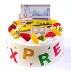 デコスタJR新幹線 生クリーム 5号 15cm ds-jr-cream-5 こどもの日2026 1