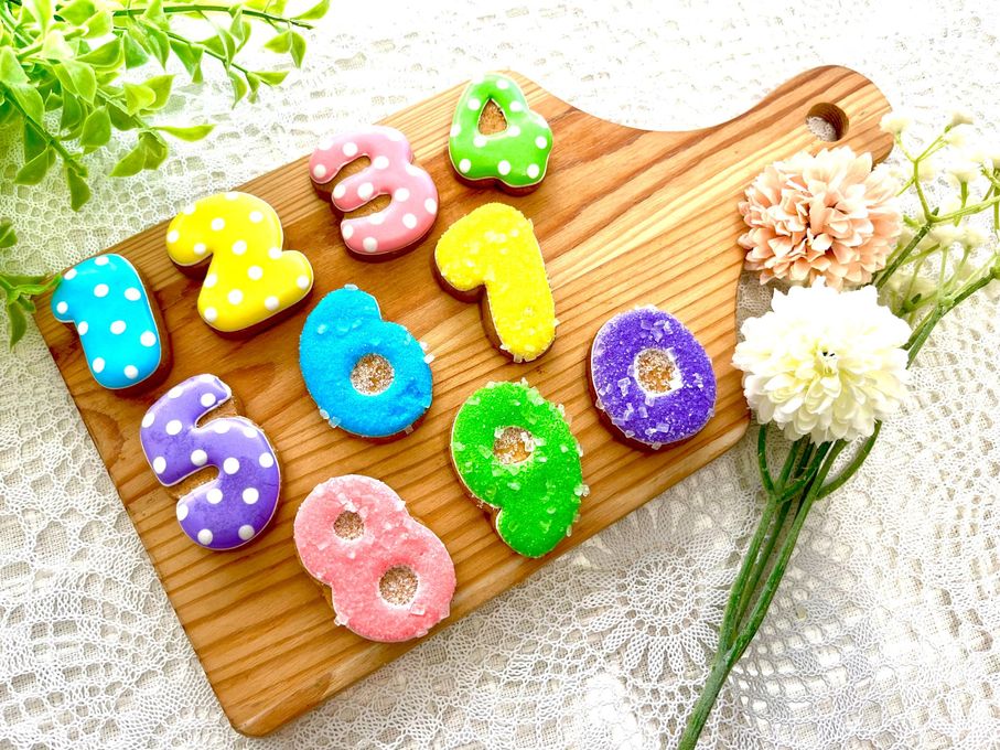 リニューアル☆大人気☆フォトクッキーセット・合計6枚！！ケーキに飾っても♪ 3