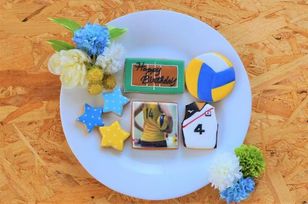 ★合計7枚/選べるから嬉しい★フォトクッキーセット(バレー)