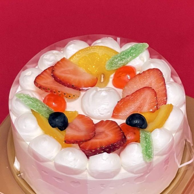 誕生日ケーキ 【リース】生クリーム4号 苺ショートケーキ バースデーケーキ 3