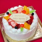 誕生日ケーキ 【リース】生クリーム5号 苺ショートケーキ バースデーケーキ 2