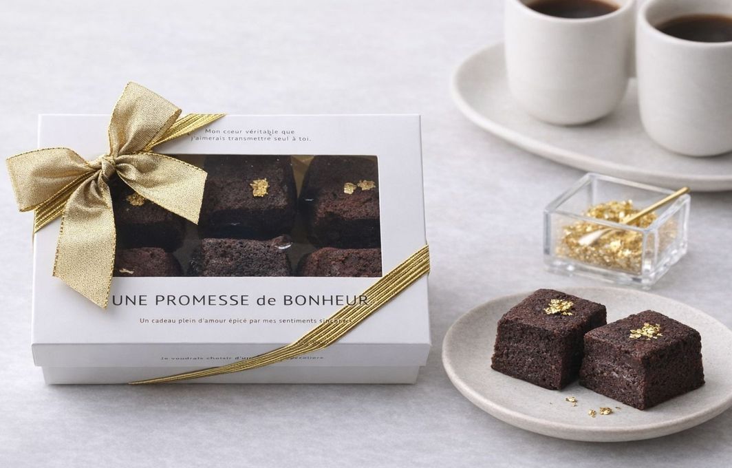 生チョコ食感の生ガトーショコラ 6個入り  1