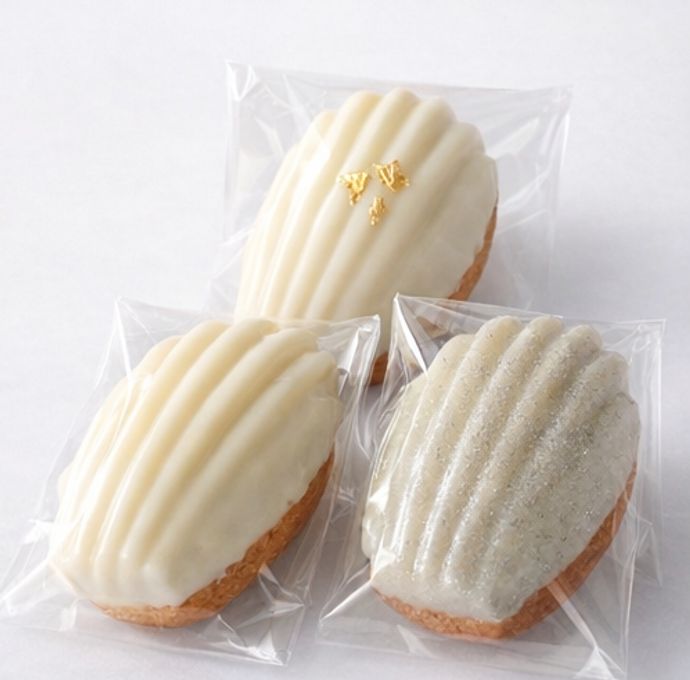 【ホワイトデー限定】ホワイトチョコがけマドレーヌ 3種6個セット（プレーン・柚子・ミルクティー）ホワイトデー２０２６ 4