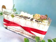 世界にひとつ★オリジナル賞状ケ－キ(白いふんわりデコ) 卵、乳、小麦不使用 天然色素(15㎝×15㎝) 3