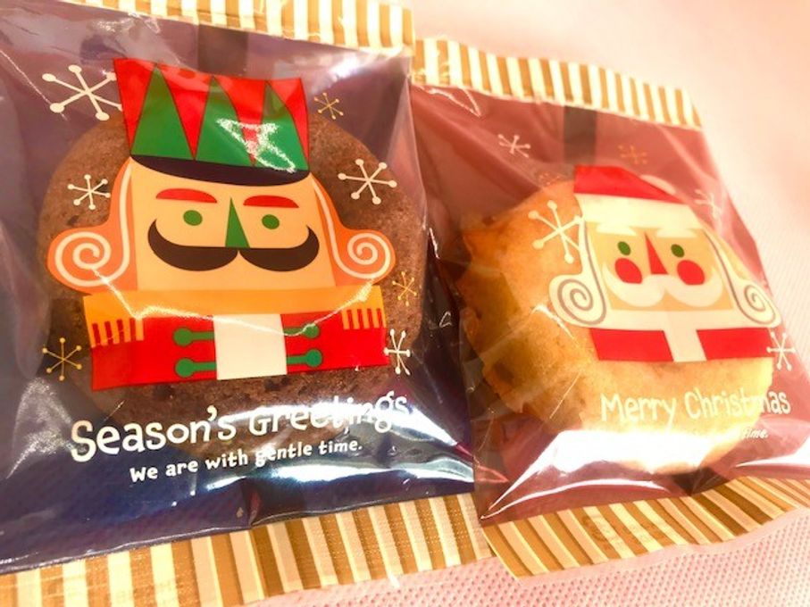 クリスマスお菓子アソ－ト(３袋[くま、ねこ、いぬ］セット)［米粉ドーナツ(プレ‐ン、ココア)各１個、 お米のクッキー）×３Bags]卵、乳、小麦不使用）2025クリスマス 5
