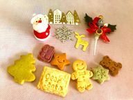 ★サンタさんへ★ 米粉の白いクリスマス 5号 (15cm)[卵、乳、小麦不使用]クリスマス2025 6