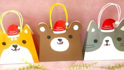 クリスマスお菓子アソ－ト(３袋[くま、ねこ、いぬ］セット)［米粉ドーナツ(プレ‐ン、ココア)各１個、 お米のクッキー）×３Bags]卵、乳、小麦不使用）2025クリスマス 1