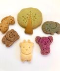 ぼくのわたしの☆たのしいどうぶつえん【選べるケーキトップ♪(うさぎいちごムース、くまプリンムース)】(白いふんわりデコ)４号 4