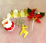 ★サンタさんへ ★米粉のショコラクリスマス4号(12㎝)[卵、乳、小麦不使用]クリスマス2025 6