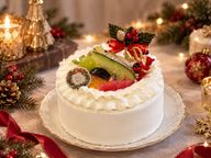 クリスマスフルーツデコレーションケーキ 4号 12cm クリスマス2026 1