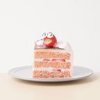 お祝いのケーキに写真を添えて(^O^)／ フォト 写真 苺クリームケーキ 6号 5