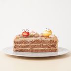 お祝いのケーキに写真を添えて(^O^)／ フォト 写真 チョコレートケーキ 5号 4
