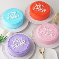 4色から選べる！中までカラフルセンイルケーキ 5号