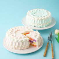 選べる9色！断面チェックのペタルセンイルケーキ 4号