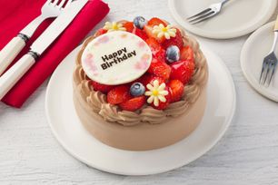 イチゴいっぱいチョコショート 4号 12cm