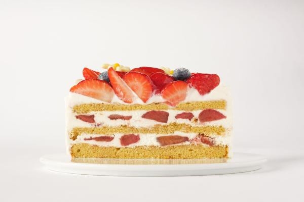 写真ケーキ イチゴいっぱいショート 4号 12cm 10