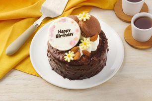 完熟バナナとビターチョコのムースタルト ショコラバナーヌ 5号 15cm