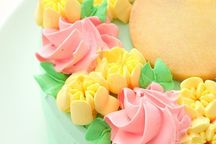 お花畑デコレーション バタークリームケーキ 5号 15cm 6