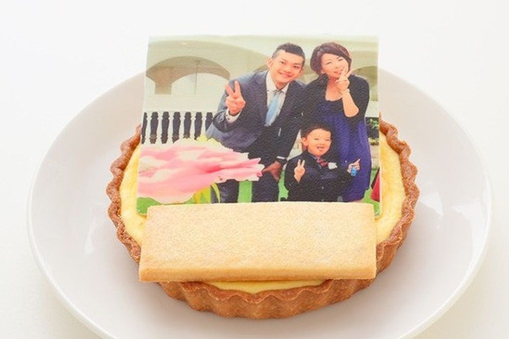 低糖質ケーキ 写真ケーキ チーズタルト 4号 12cm  3