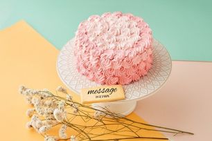 ローズケーキ バタークリームデコレーション 5号 15cm 