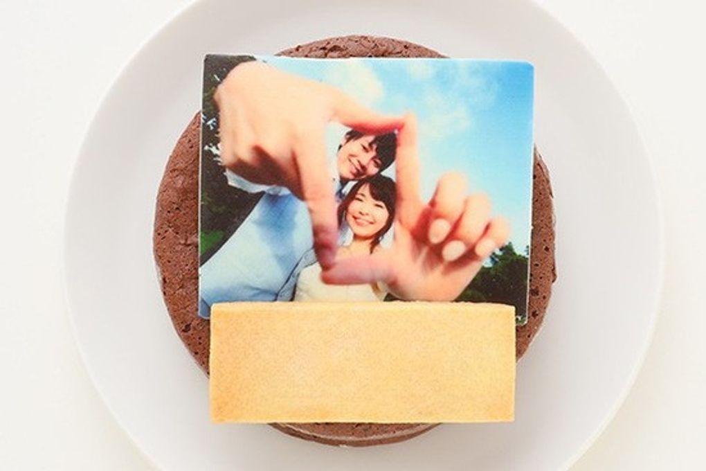 低糖質ケーキ 写真ケーキ ガトーショコラ 4号 12cm  2