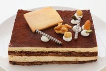 低糖質ケーキ 砂糖不使用！ ティラミスデコ 17×13.5cm 5.5号  2