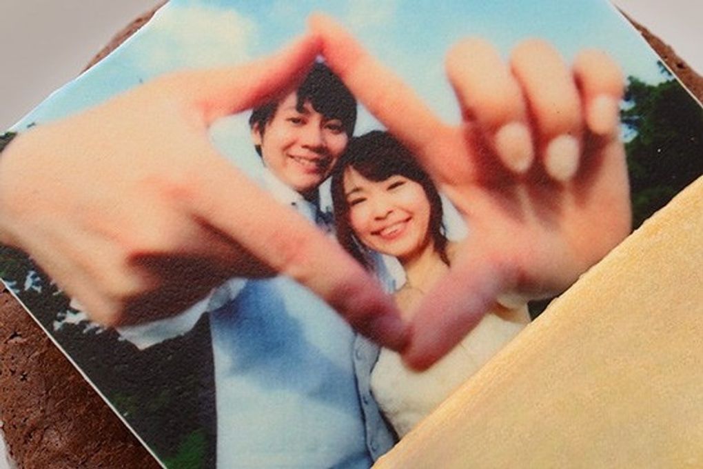 低糖質ケーキ 写真ケーキ ガトーショコラ 4号 12cm  5
