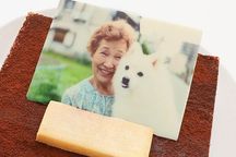 低糖質ケーキ 写真ケーキ ティラミス 13.5×11cm 4.5号  5
