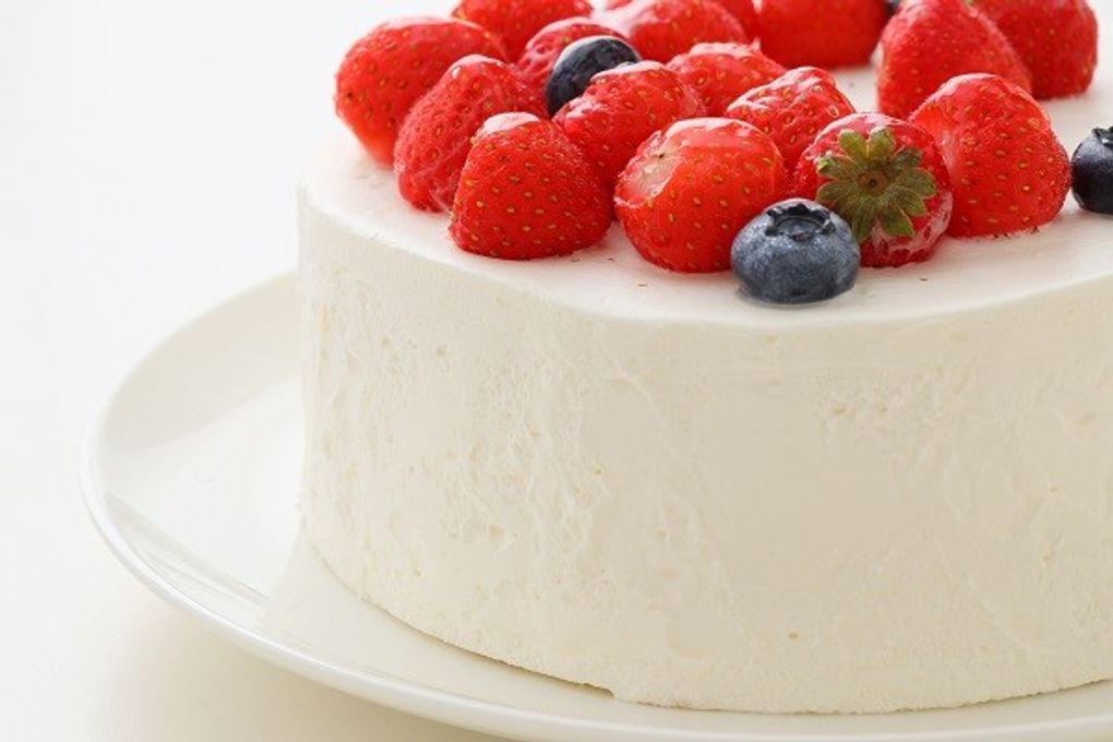 糖質制限 低糖質ケーキ 生クリームデコレーション  4号 12cm  6