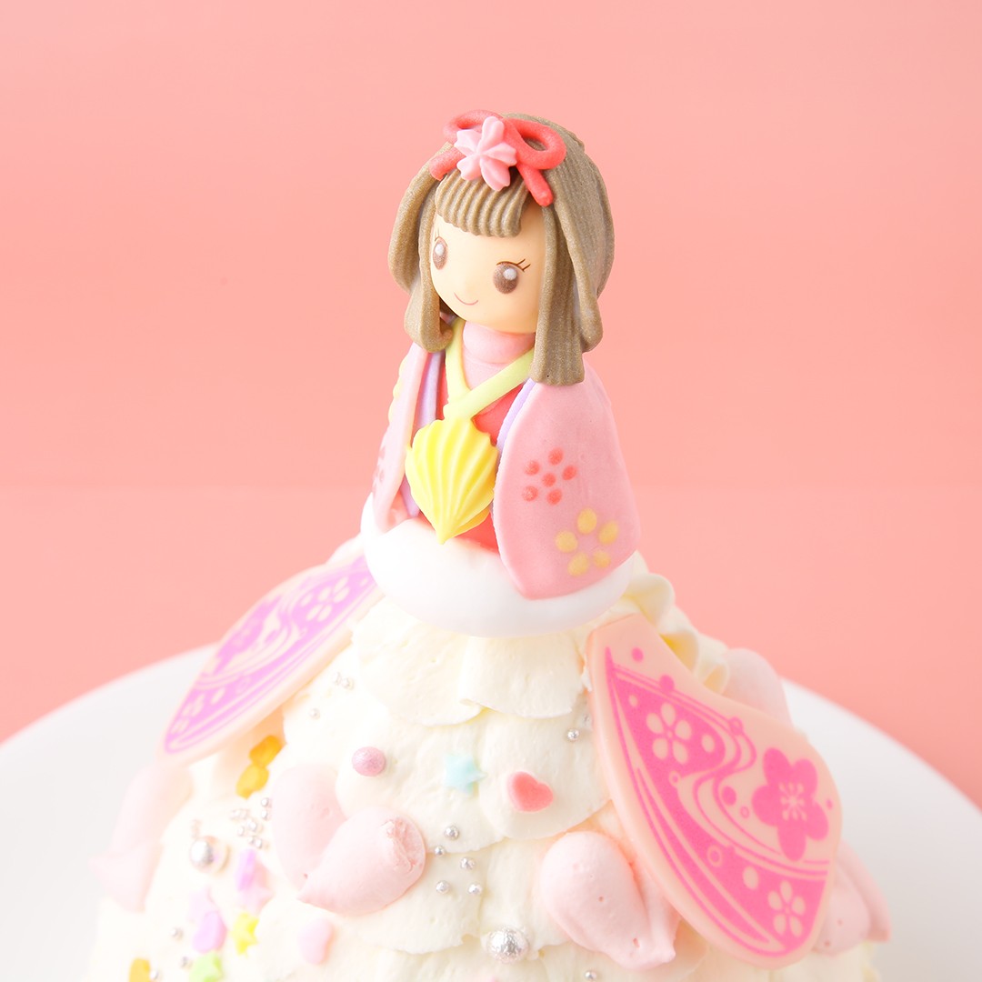 和風プリンセスケーキ 4号 （スイーツSaccho） | Cake.jp