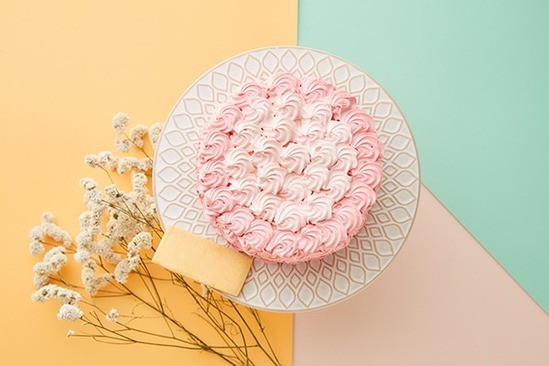 ローズケーキ バタークリームデコレーション 6号 18cm