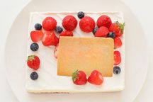 低糖質ケーキ 砂糖不使用！ レアチーズ 13.5×11cm 4.5号 3