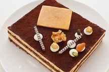 低糖質ケーキ 砂糖不使用！ ティラミスデコ 17×13.5cm 5.5号  5
