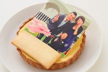 低糖質ケーキ 写真ケーキ チーズタルト 4号 12cm  5