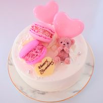 くまちゃんマカロンケーキ 5号