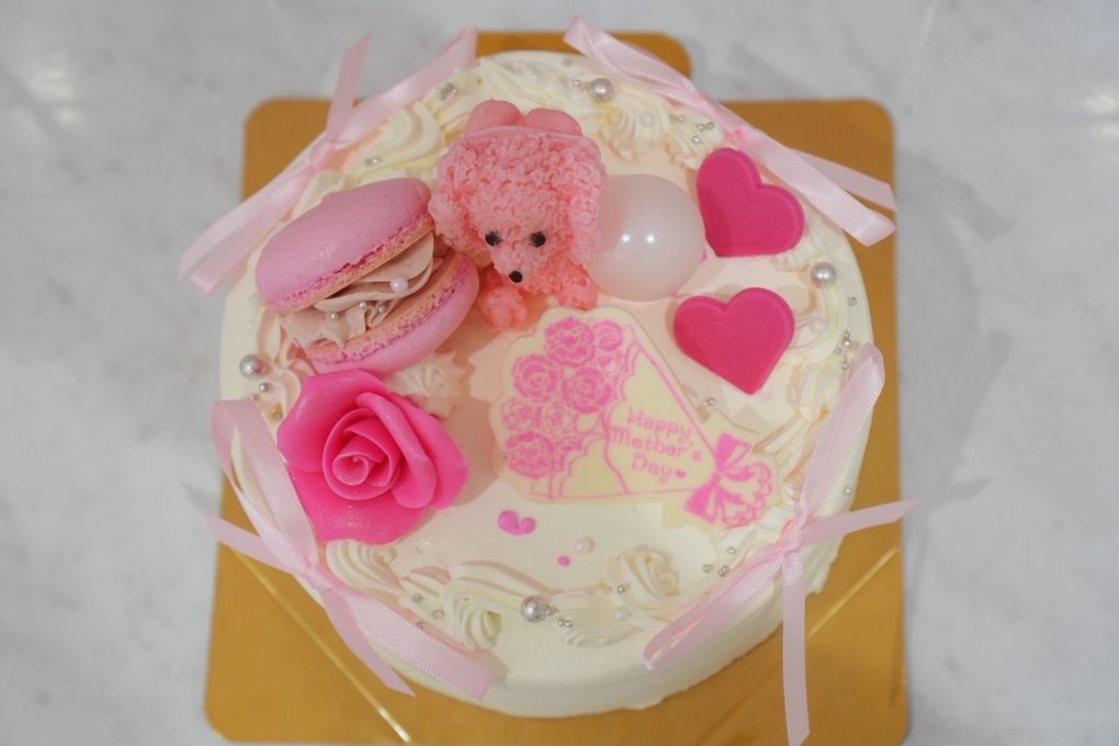 母の日くまちゃんローズケーキ5号 母の日2026 3