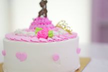 【選べる４色】プリンセス・ドレスケーキ ５号 4