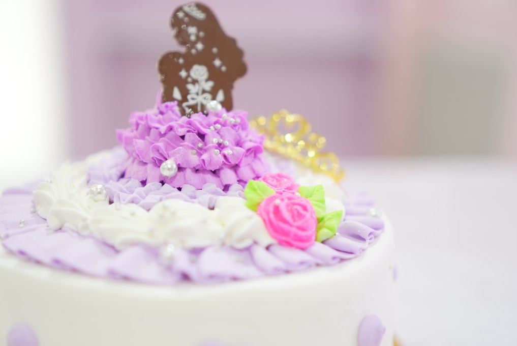 【選べる４色】プリンセス・ドレスケーキ ５号 6