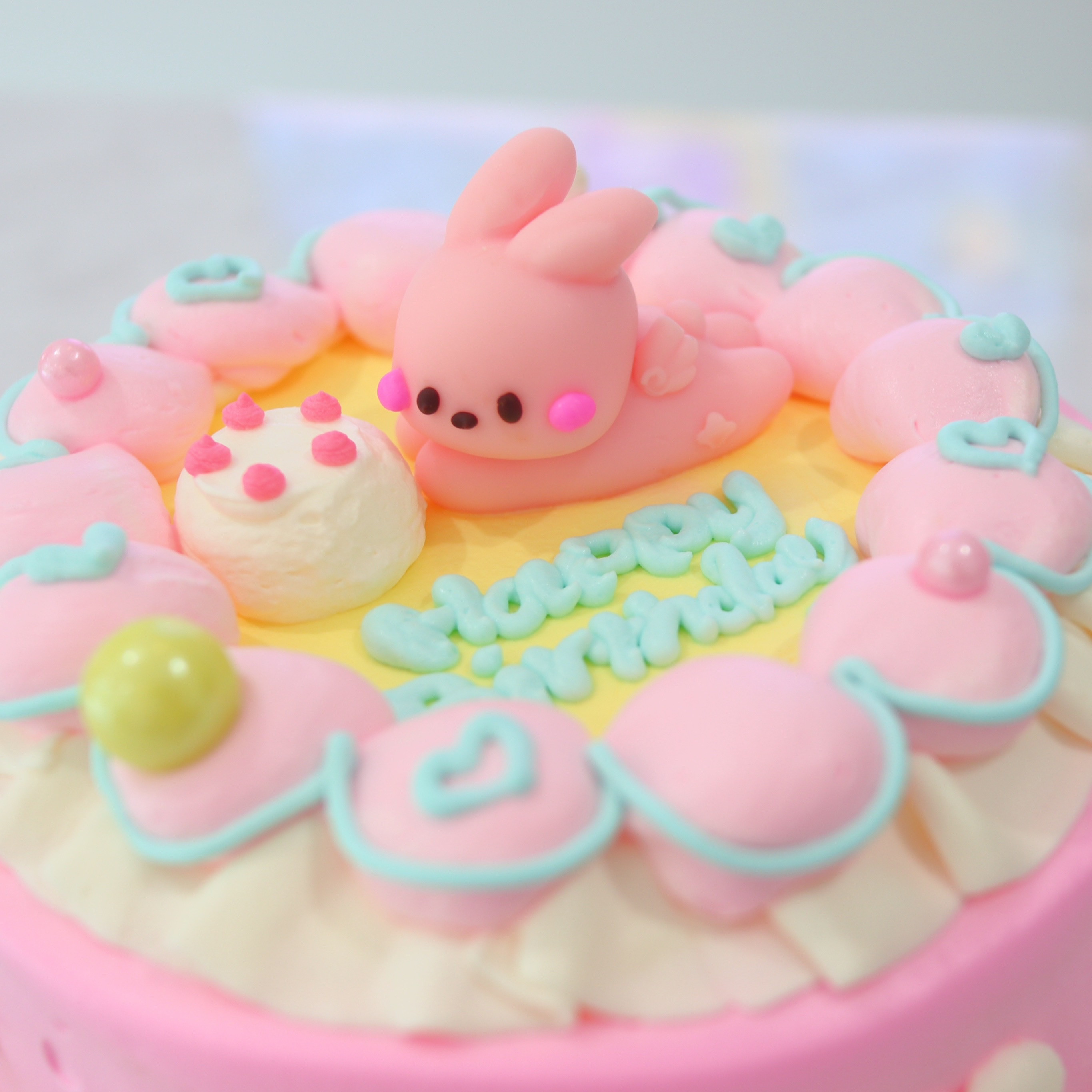 エッグタワーケーキ&タルトうさぎちゃん(ピンク) エッグタワーケーキ&タルトうさぎちゃん(ピンク) エッグタワー