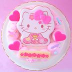 キティちゃんのひなまつりケーキ 5号 3