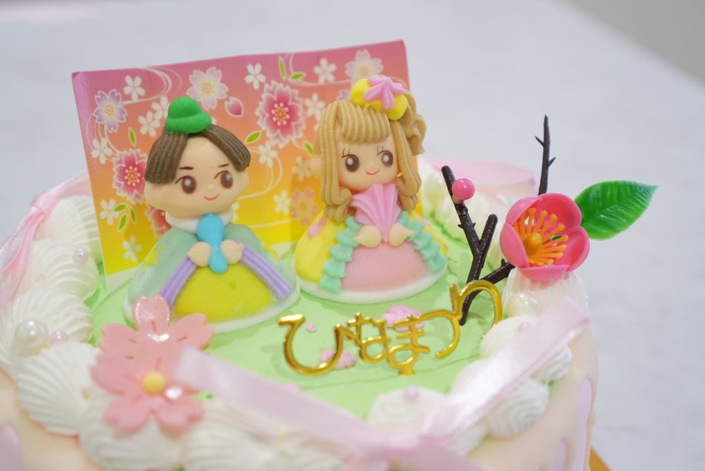 ゆめひなキュートなひな祭りケーキ５号 ひな祭り2026 3