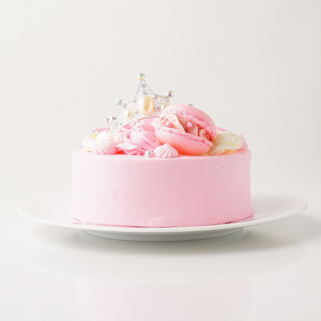新マカロンティアラケーキ 5号（Milkymoco） | Cake.jp