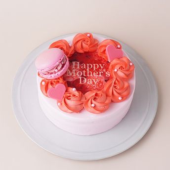 母の日 レッドローズケーキ