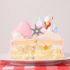 ハートサンタのユニコーンセンイルケーキ クリスマスケーキ2023 5