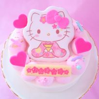 キティちゃんのひなまつりケーキ 5号