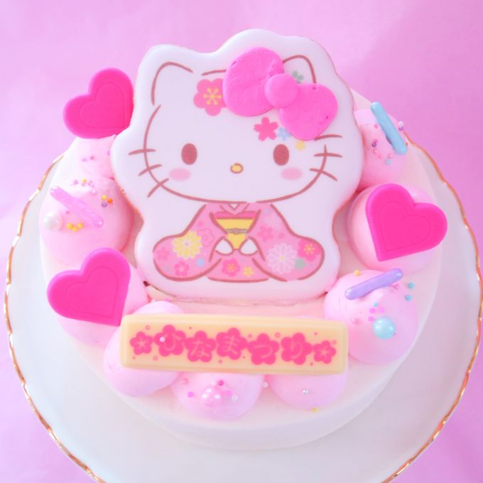キティちゃんのひなまつりケーキ 5号 1