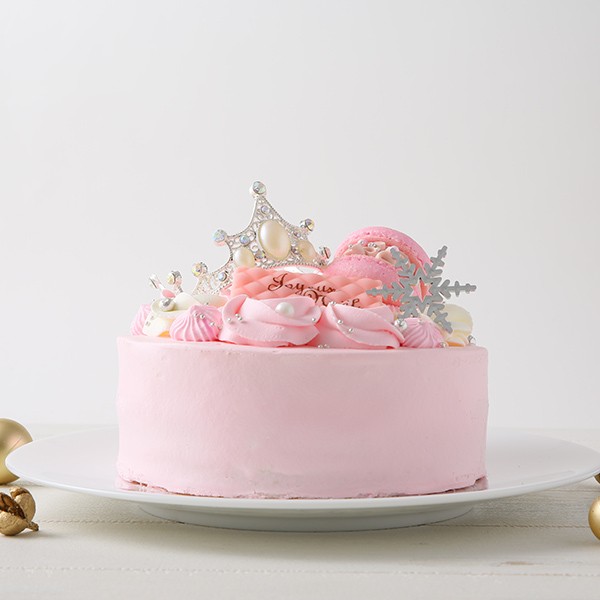 ピンクティアラXmasケーキ クリスマス2023（Milkymoco） | Cake.jp