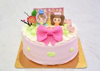 桜ひななのひな祭りケーキ５号 ひな祭り2026 1