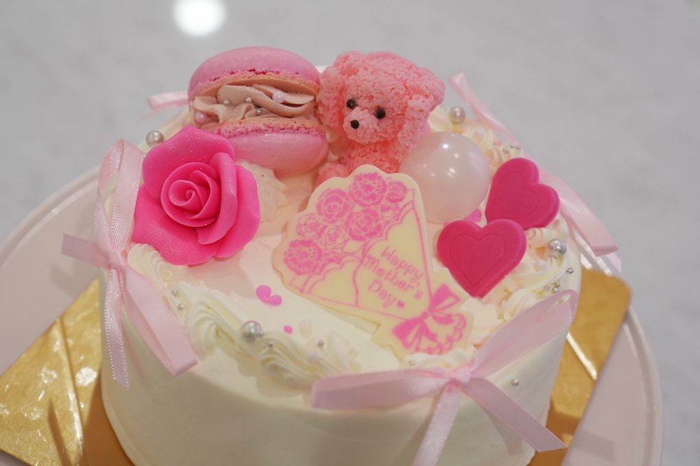 母の日くまちゃんローズケーキ5号 母の日2026 6